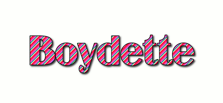 Boydette Logotipo