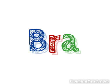 Bra Logo  Free Name Design Tool from Flaming Text