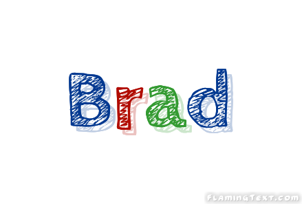 brad name logo logos