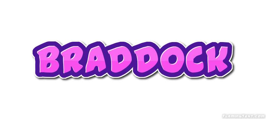 Braddock ロゴ