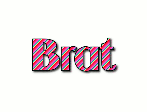 Brat ロゴ