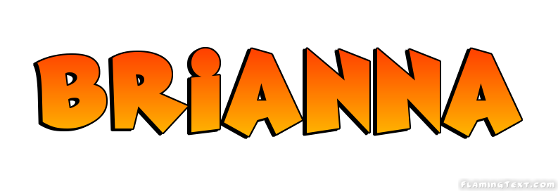 Brianna Logo | Free Name Design Tool from Flaming Text