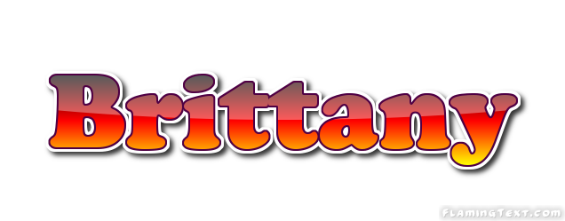 Brittany Logo Free Name Design Tool From Flaming Text