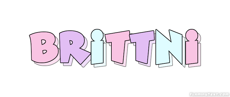 Brittni ロゴ