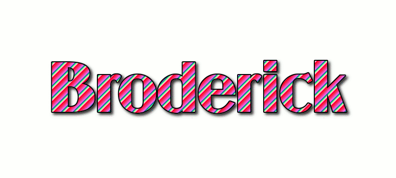 Broderick شعار