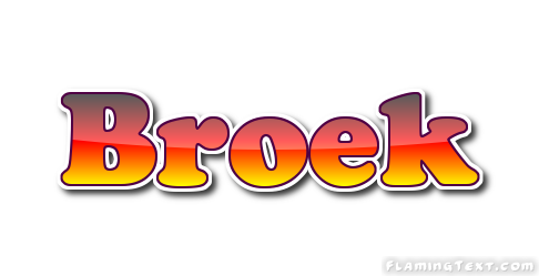 Broek شعار