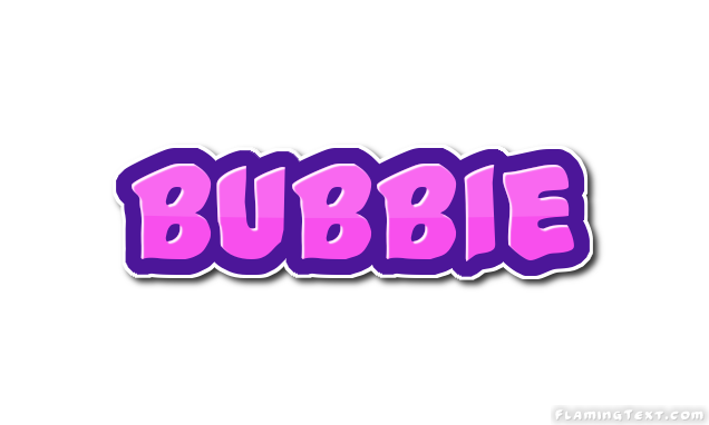 Bubbie Logotipo