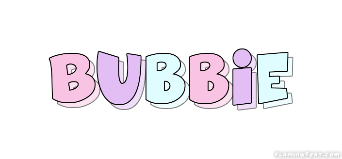 Bubbie Лого