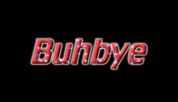 Buhbye Лого