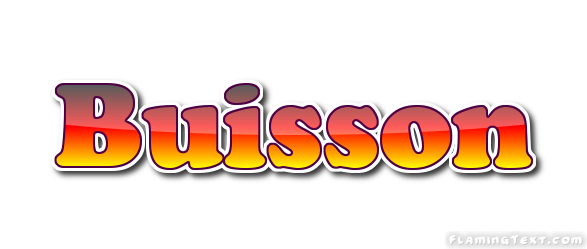 Buisson Logo