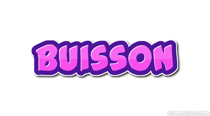 Buisson شعار
