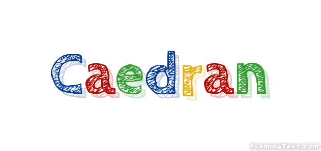Caedran Logo | Free Name Design Tool from Flaming Text