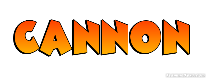Cannon Logo | Free Name Design Tool from Flaming Text