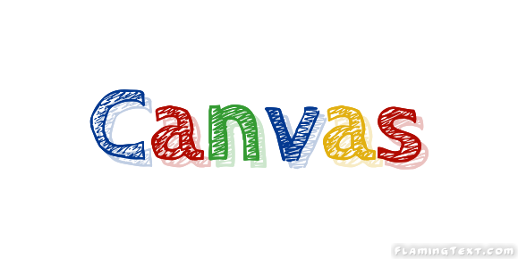 Canvas Logo | Free Name Design Tool from Flaming Text