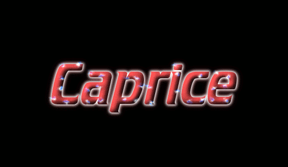 Caprice Logo | Free Name Design Tool from Flaming Text