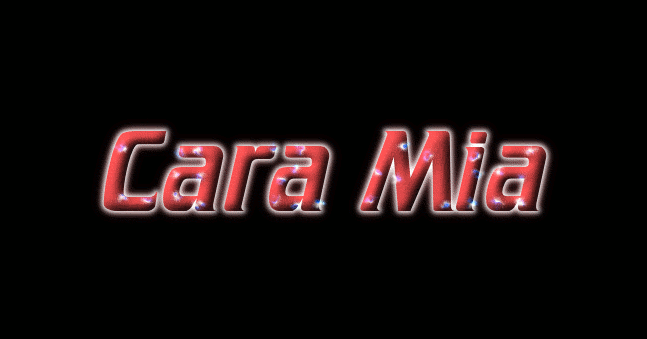 Cara Mia شعار
