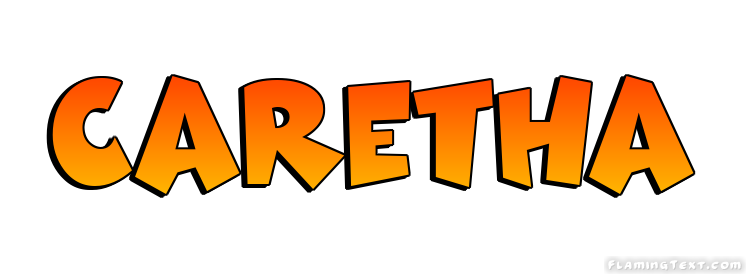 Caretha Logo | Free Name Design Tool from Flaming Text