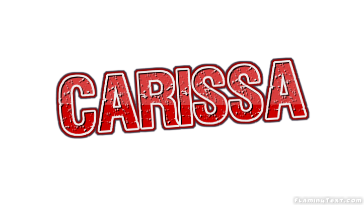 Carissa Logo | Free Name Design Tool from Flaming Text