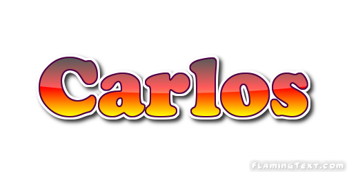Carlos Logo | Herramienta de diseño de nombres gratis de Flaming Text