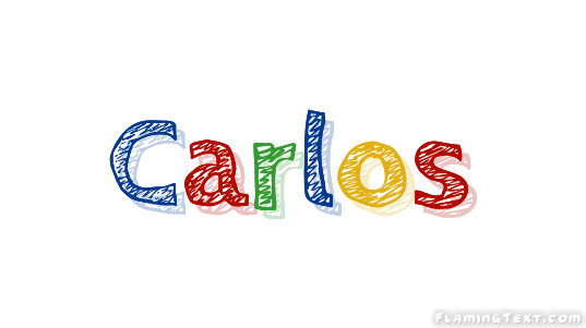 Carlos Logo | Herramienta de diseño de nombres gratis de Flaming Text