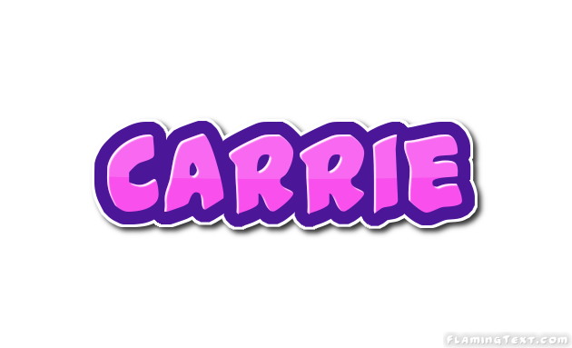 Carrie شعار