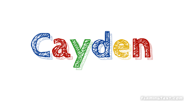 Cayden Logo | Free Name Design Tool from Flaming Text