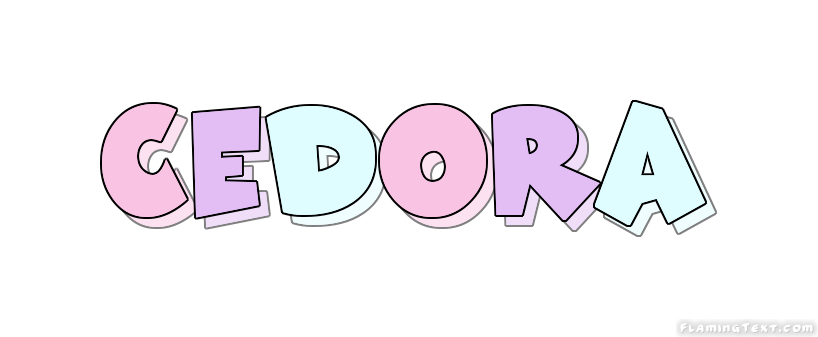 Cedora شعار