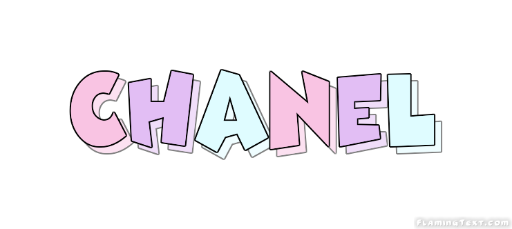 Chanel | Herramienta de diseño de nombres gratis de Flaming Text