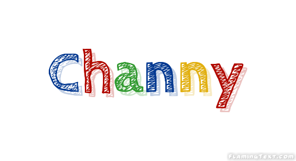 Channy Лого Бесплатный инструмент для дизайна имени от Flaming Text