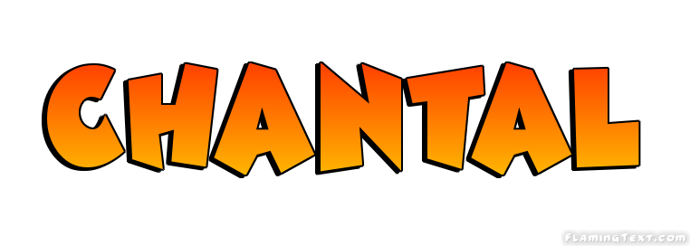 Chantal Logo | Free Name Design Tool from Flaming Text