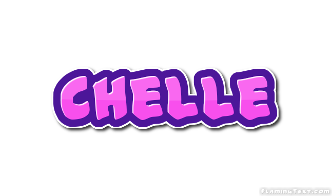 Chelle Logo | Free Name Design Tool from Flaming Text