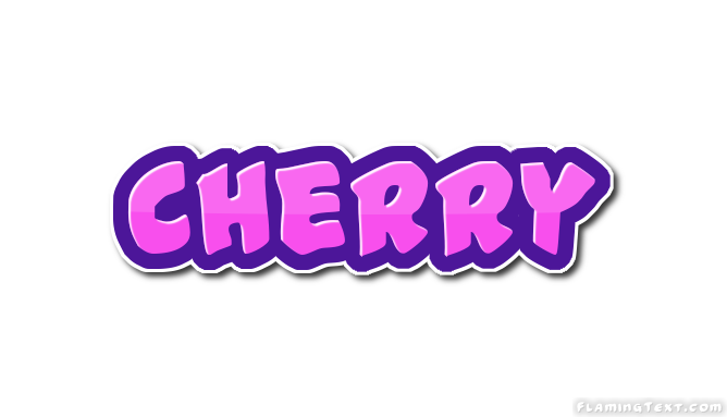 Cherry ロゴ | フレーミングテキストからの無料の名前デザインツール