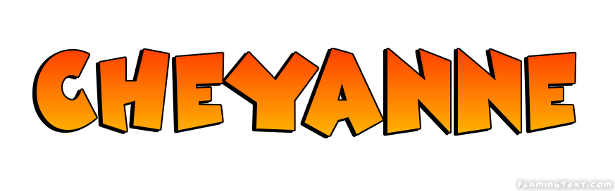 Cheyanne Logo | Free Name Design Tool from Flaming Text