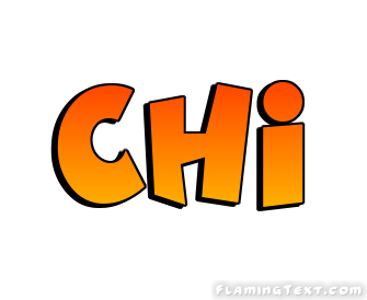Chi Logo  Free Name Design Tool from Flaming Text