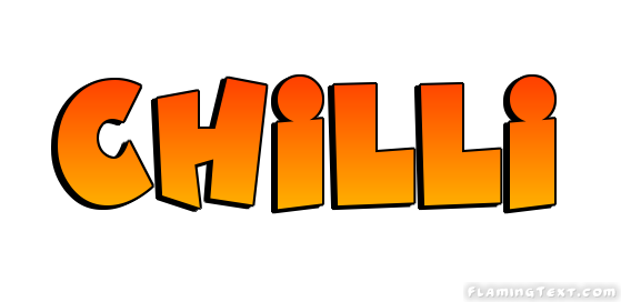 Chilli Logo | Free Name Design Tool from Flaming Text