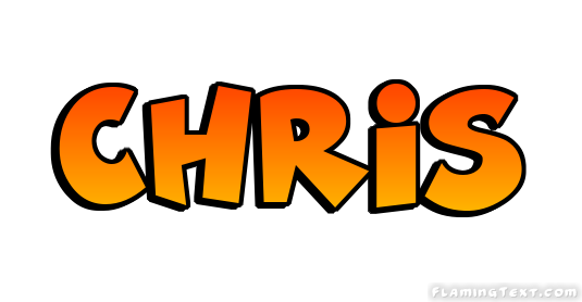 chris name graphics