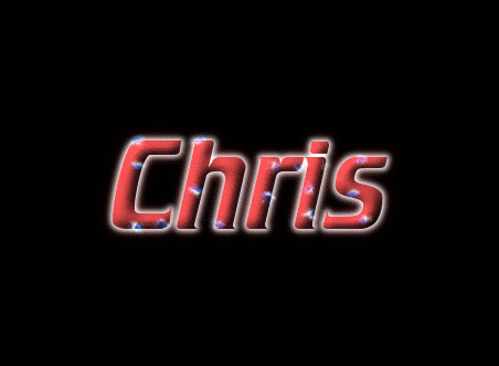 chris name graphics