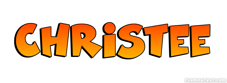 Christee Logo | Free Name Design Tool from Flaming Text