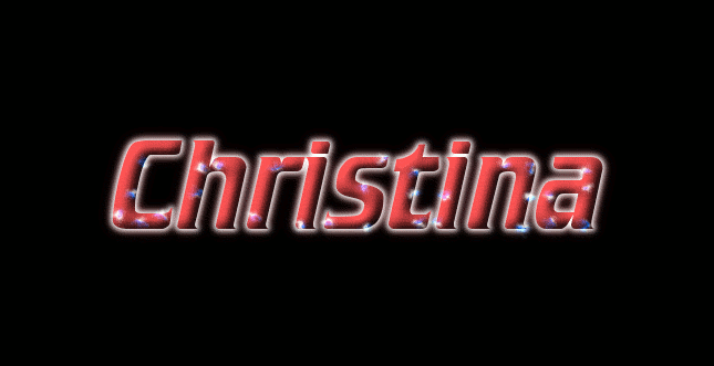 Christina 徽标