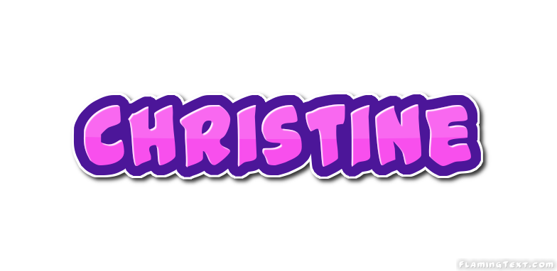 Christine 徽标