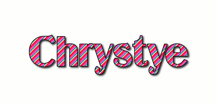 Chrystye شعار