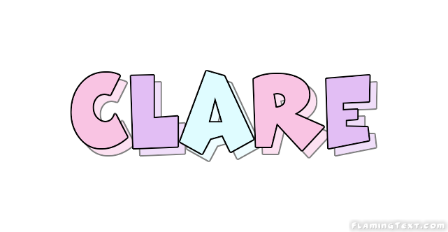 Clare 徽标
