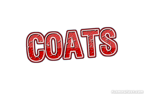 Coats Лого | Бесплатный инструмент для дизайна имени от Flaming Text