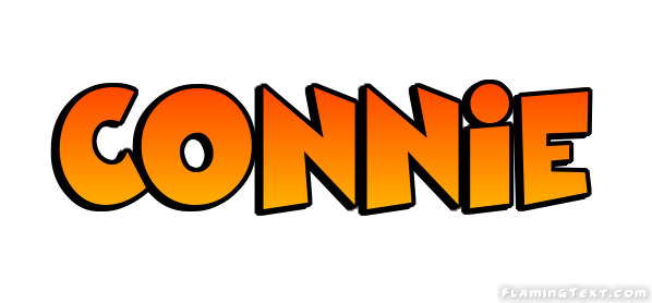 connie-flaming-text