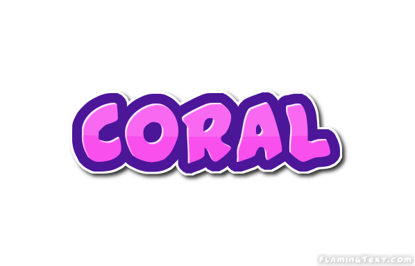 Coral شعار