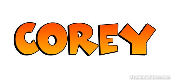 Corey Logo | Free Name Design Tool from Flaming Text