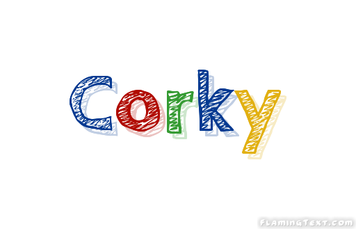 Corky شعار