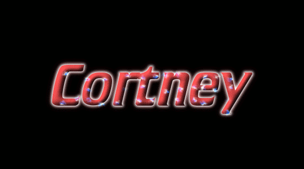 Cortney 徽标
