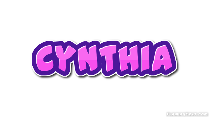 cynthia name design