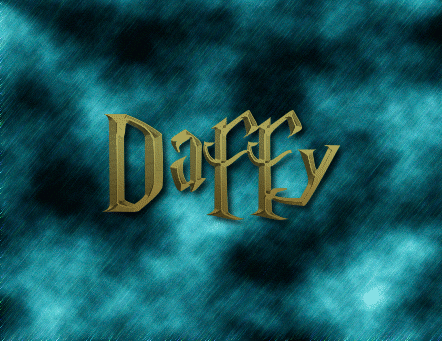 Daffy Logo | Free Name Design Tool from Flaming Text